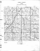 Jones County Map, Jones County 1965